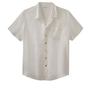 KingSize Men's Big & Tall KS Island Solid Camp Shirt - 1 of 4