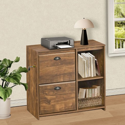 Wooden filing best sale cabinets target