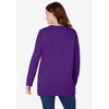 Woman Within Plus Size Fleece Sweatshirt - 3 of 4