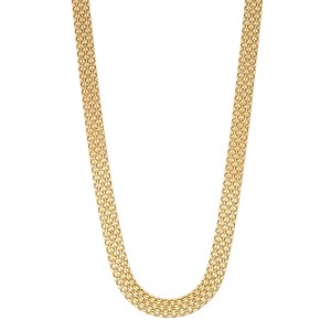 Giorgio Di Vicenza 14K Gold 5.4mm Bismark Chain Necklace - 1 of 2