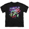 Teenage Mutant Ninja Turtles: Mutant Mayhem Turtle Time Kids T Shirt For Youth, Black - 2 of 4