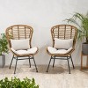 Gulches Set of 2 Patio Chair with Cushions - 2 of 4