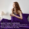 Satin Sheets Queen Size - Similar to Silk Sheets, Silky Bedsheet, Luxury & Ultra Soft, Non-Fading & Wrinkle Free, Good for Hair & Skin, Gifts for Wome - 4 of 4