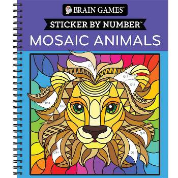 Brain Games Sticker by Number Dogs 28 Images to Sticker – pilbooks