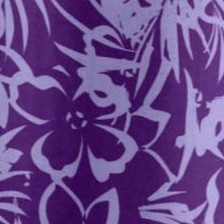 purple orchid stencil flower