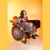 HalloweenCostumes.com One Size Fits Most   Adaptive The Mandalorian Kid's Wheelchair Accessory | Wheelchair Costumes,  Gray/Gray/Orange - 4 of 4