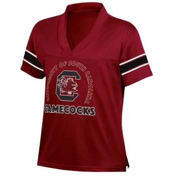NCAA South Carolina Gamecocks Women's Mesh Jersey T-Shirt
