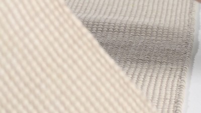 Handmade Off-White Flat Woven Cotton Area Rug 3' x 5'