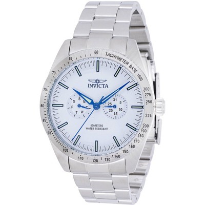 Invicta 45975 Men's Specialty Quartz White Dial Bracelet Watch