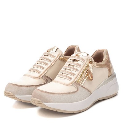Женские кроссовки XTI Women's Easy Slip in Wedge Sneakers 143358 Beige 8 — фото 5
