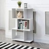 LIVAREEmlen Simple Household White Bookshelf - 2 of 4