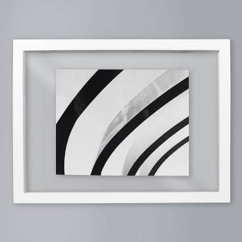 14 x 18 Matted to 8 x 10 Thin Gallery Frame White - Room Essentials™
