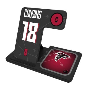 NFL Atlanta Falcons Players Game Tactic 15-Watt 3 in 1 Charging Station - 1 of 4