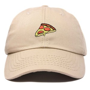 Dalix Pizza Embroidered Mens Cotton Dad Adjustable Hat Baseball Cap Mens - 1 of 4