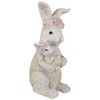 Northlight Mother and Baby Bunny Outdoor Garden Easter Statue - 9.25" - image 4 of 4