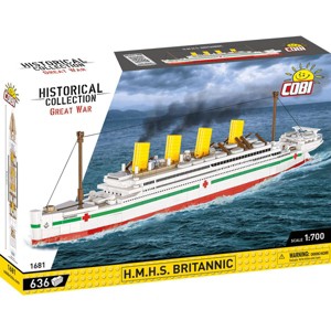 COBI Historical Collection H.M.H.S. Britannic Building Set, 636 Pieces - 1 of 4