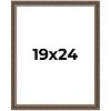 PosterPalooza | Sculpted Silver Picture Frame - UV Acrylic, Foam Board Backing, Hanging Hardware - 2 of 4