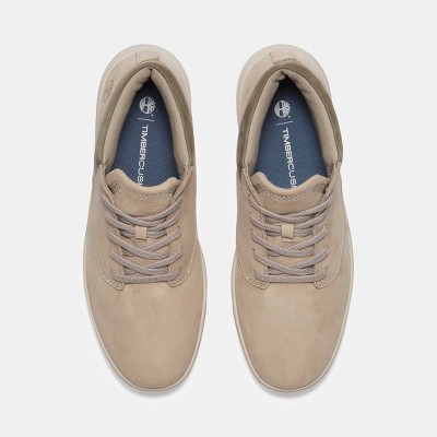 Мужские Timberland Men's Emerson Street Mid Sneaker, Light Taupe Nubuck, 8 — фото 4