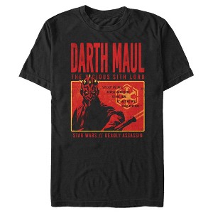 Men's Star Wars Halloween Darth Maul Deadly Assassin T-Shirt - 1 of 4