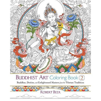 Buddhist Art Coloring, Book 2 - by  Robert Beer (Paperback)