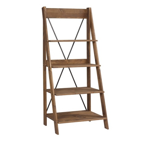 Target best sale leaning bookshelf