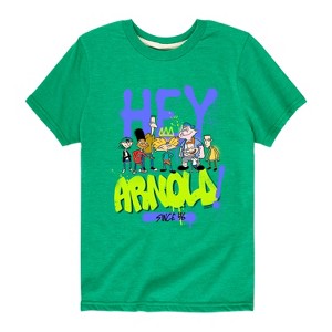 Boys' - Hey Arnold! - Retro Arnold Since 96 Short Sleeve Graphic T-Shirt - 1 of 3