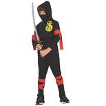 Rubies Boy's Fuller Cut Black Ninja Costume