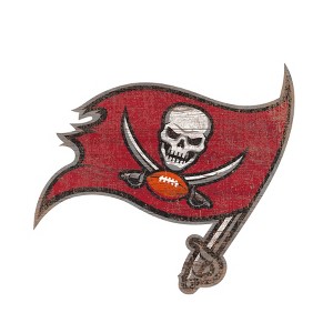 NFL Tampa Bay Buccaneers Distressed Logo Cutout Sign - 1 of 1
