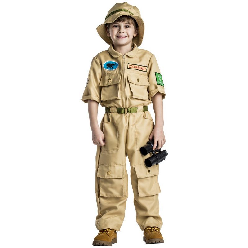 Dress Up America Zookeeper Costume For Kids, 1 of 5