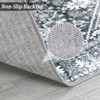 8x10 Machine Washable Rug Vintage Oriental Rug for Living Room Ultra Thin Accent Rug - 3 of 4