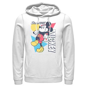 Mens Mickey & Friends Since 1918 Retro Lightweight Hoodie - 1 of 4
