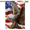 Briarwood Lane Everyday House Flag 40x28 For Outdoor American Freedom Eagle House Flag - 4 of 4