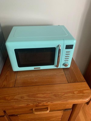 Haden Heritage 700w 0.7 Cu Ft Countertop Microwave Oven - Turquoise : Target