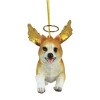 Design Toscano Honor the Pooch: Welsh Corgi Holiday Dog Angel Ornament - 3 of 4