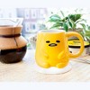 Silver Buffalo Sanrio Gudetama "Lazy Egg" Sculpted Ceramic Mug | Holds 20 Ounces - 4 of 4