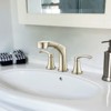 Gulches Widespread Pull Out Sprayer Bathroom Faucet, 2-handle Bathroom Sink Faucet - 3 of 4