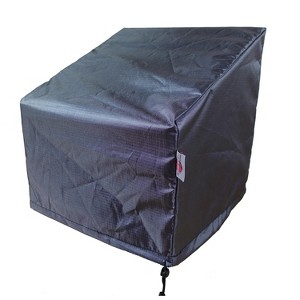 Summerset Shield Club Large High Back Cover Ultimate Protection for Your Outdoor Furniture 32" x 34" x 39.5" Mercury - 1 of 4
