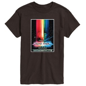 Men's - Star Trek - Retro Movie Poster Short Sleeve Graphic T-Shirt - 1 of 4