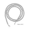 Unique Bargains Faux Pearl Handbag Strap Silver Tone 1 Pc - 2 of 4