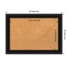 Amanti Art Manhattan Framed Corkboard, Natural Cork - 4 of 4