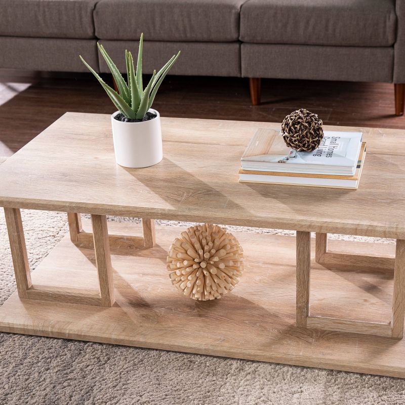 Aylbath Geometric Cocktail Table Natural - Aiden Lane, 3 of 10