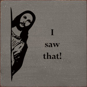 Slickblue Jesus Quote Wood Sign 7x7 – Rustic Wall Decor with Humor, Shelf Sitter or Hanging Plaque, Color Options - 1 of 3