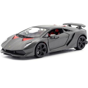 Lamborghini Sesto Elemento Matt Grey 1/24 Diecast Car Model by Bburago - 1 of 4