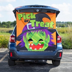 Oriental Trading Halloween Witch Pick or Treat Polyester Trunk-or