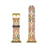 evamatise Abstract Flowers Summer Holiday 42mm/44mm Gold Apple Watch Band - Society6 - image 3 of 3