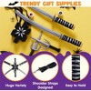 Joyfy Halloween Ninja Weapon Toy Set, Ninja Backpack with Ninja Swords and Knives for Kids, Ninja Costume Accessories for Cosplay Dress Up Party - 3 of 4