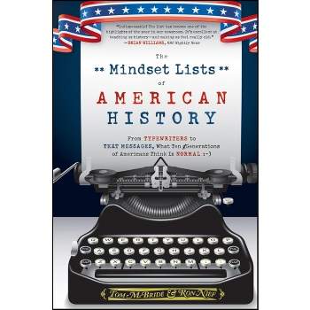 The Mindset Lists of American History - by  Tom McBride & Ron Nief (Hardcover)