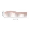 Unique Bargains Portable S-Shaped Wide-Tooth Straightening Comb 1 Pc - 2 of 4