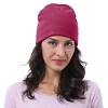 Soft Fleece Watch Cap Winter Warm Cozy Skull Hat, Black - Solaris - 2 of 4