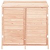 VidaXL Garden Shed 40.2"x20.5"x44.1" Solid Wood Fir - 3 of 4